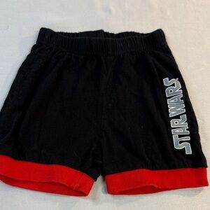 Star Wars - Kids Shorts in Black and Red
